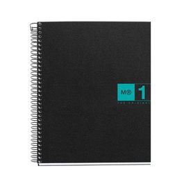 Bloc Miquelrius The Original Notebook 1 Micro.Tapa Pp A5 80H 70G Cuadric.5X5 Turquesa (Set de 5)