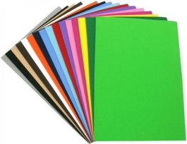 FIXO Bolsa de 10 láminas de goma EVA verde claro 20x30 2mm