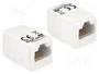 DeLOCK 86249 Adaptador RJ45 Hembra a Hembra Cat.6 UTP