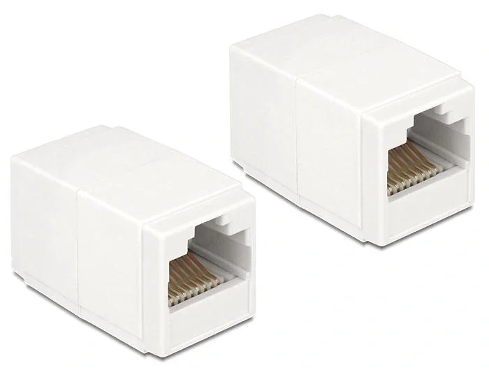 DeLOCK 86249 Adaptador RJ45 Hembra a RJ45 Hembra Cat.6 UTP compacto DeLOCK 86249 Adaptador RJ45 Hembra a RJ45 Hembra Cat.6 UTP compacto
