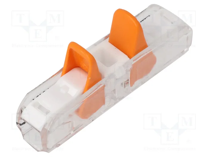 WAGO 221-2401 Conector de paso con palanca para todo tipo de conductores, 600 piezas WAGO 221-2401 Conector de paso con palanca para todo tipo de conductores, 600 piezas