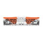 WAGO 221-2401 Conector de paso con palanca para todo tipo de conductores, 600 piezas