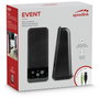 Speedlink EVENT Altavoces Estéreo 2.0 Canales Negro
