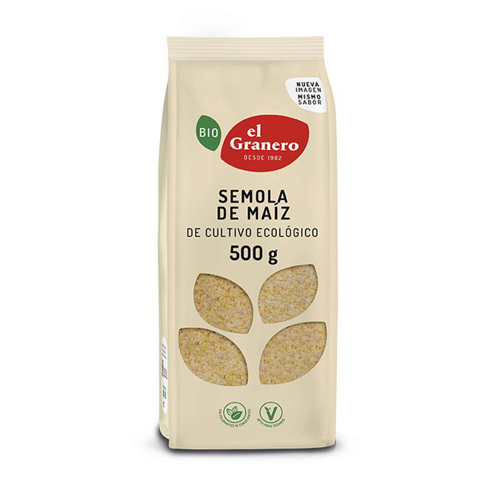 El Granero Integral Sémola Maïz Integral Bio 500 g