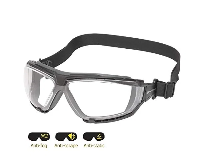 Deltaplus Gafas de protección Go-Spec Tec policarbonato incoloro antiestática Deltaplus Gafas de protección Go-Spec Tec policarbonato incoloro antiestática