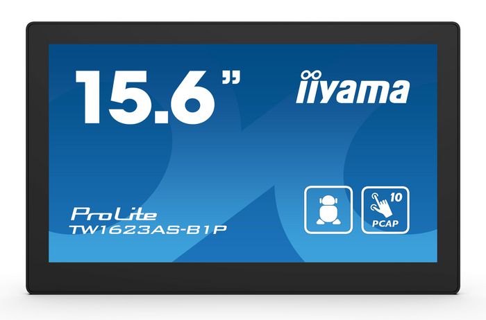 iiyama TW1623AS-B1P Panel-PC Táctil 15.6 pulg Android 13 Full HD PCAP 10pt 4GB 32GB POE Negro iiyama TW1623AS-B1P Panel-PC Táctil 15.6 pulg Android 13 Full HD PCAP 10pt 4GB 32GB POE Negro