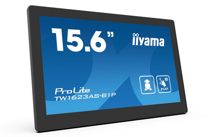 iiyama TW1623AS-B1P Panel-PC Táctil 15.6 pulg Android 13 Full HD PCAP 10pt 4GB 32GB POE Negro iiyama TW1623AS-B1P Panel-PC Táctil 15.6 pulg Android 13 Full HD PCAP 10pt 4GB 32GB POE Negro