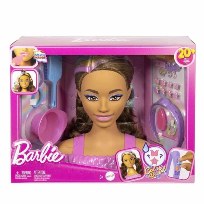 Barbie Cabeza de Peinado Marrón