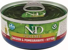 Farmina N&D Cat Kitten Prime Pollo Caja 24x70 gr