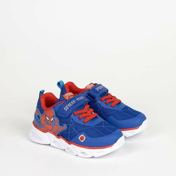 Cerdá Deportiva Spiderman con Luces y Suela Ligera Eva - Dark Blue - Talla 31 Cerdá Deportiva Spiderman con Luces y Suela Ligera Eva - Dark Blue - Talla 31