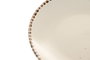 DKD Home Decor Plato de Gres Beige 20x20x2,5 cm