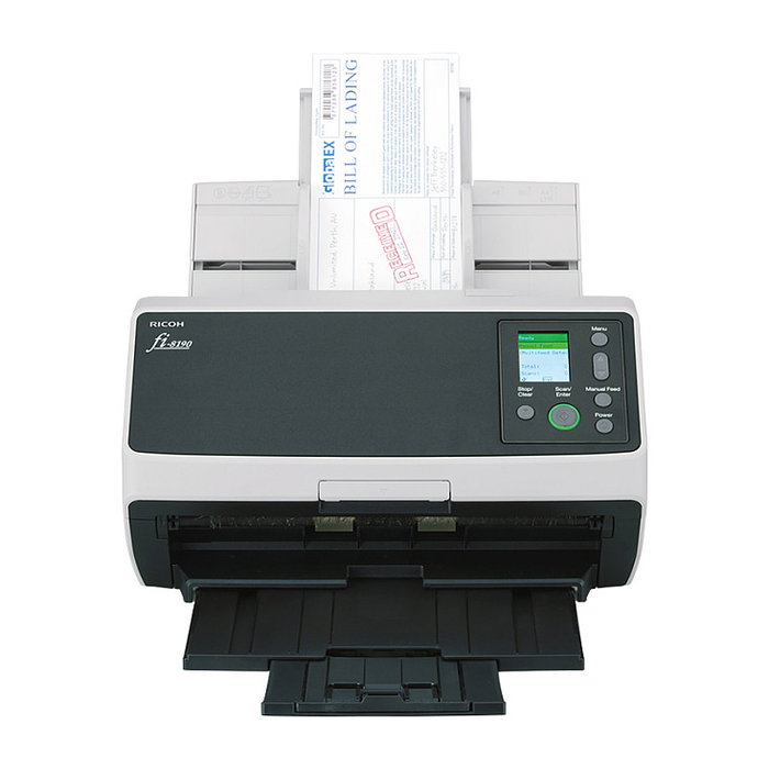Ricoh fi-8190 Escáner Departamental con ADF y Conectividad Gigabit Ethernet