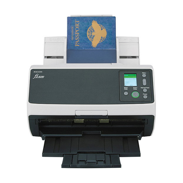 Ricoh fi-8190 Escáner Departamental con ADF y Conectividad Gigabit Ethernet