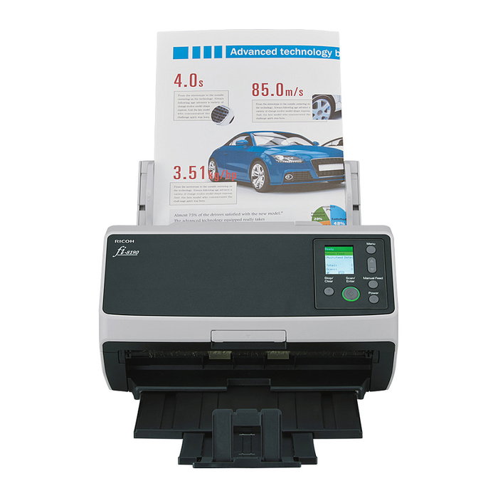 Ricoh fi-8190 Escáner Departamental con ADF y Conectividad Gigabit Ethernet