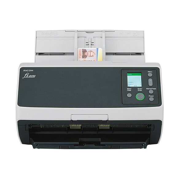 Ricoh fi-8190 Escáner Departamental con ADF y Conectividad Gigabit Ethernet