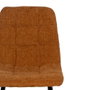 Silla Marrón Tejido-Metal Contract 44 X 42 X 89 cm (Set de 4)