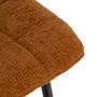 Silla Marrón Tejido-Metal Contract 44 X 42 X 89 cm (Set de 4)