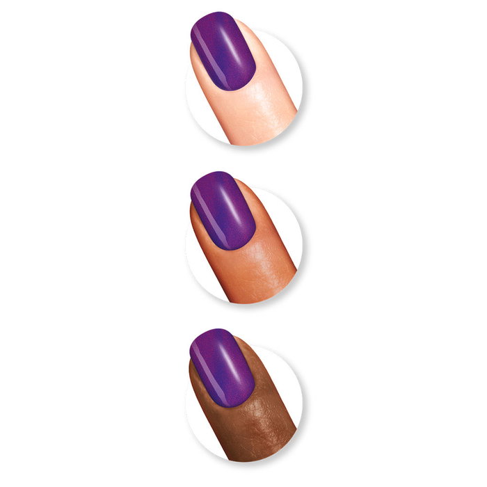 Sally Hansen COLOR THERAPY SHEER esmalte de uñas color y cuidado #402 Plum Euphoria - Color Lila - 14,7 ml
