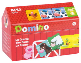Apli Kids Domino La Granja 16493 Juego Educativo Infantil