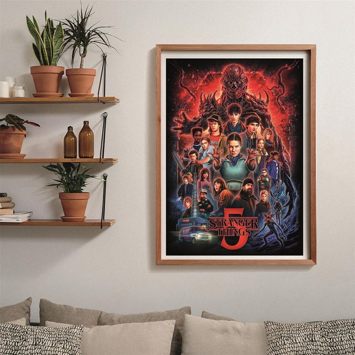 Clementoni Puzzle Stranger Things 5 de 1000 piezas Clementoni Puzzle Stranger Things 5 de 1000 piezas