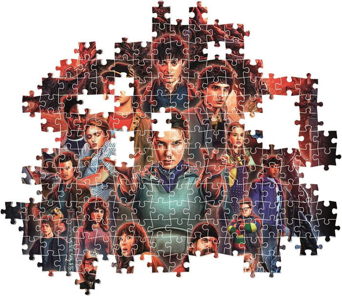 Clementoni Puzzle Stranger Things 5 de 1000 piezas Clementoni Puzzle Stranger Things 5 de 1000 piezas