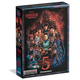 Clementoni Puzzle Stranger Things 5 de 1000 piezas