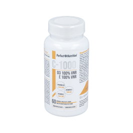 GEN PROFESSIONAL Vitamina C-1000 + Vit. E + Vit. D3 60 Comprimidos Masticables
