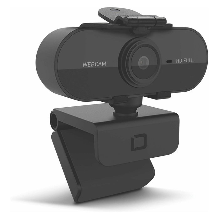 Dicota Cámara Web PRO Plus Full HD 1080p Negro