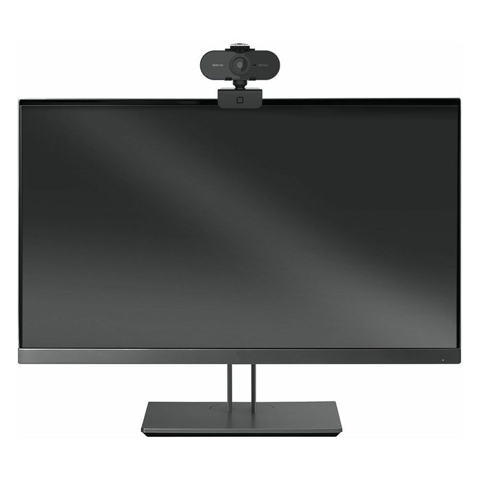 Dicota Cámara Web PRO Plus Full HD 1080p Negro