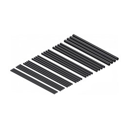 DeLOCK Juego de tubos termorretráctiles 100 mm, 28 piezas, negro