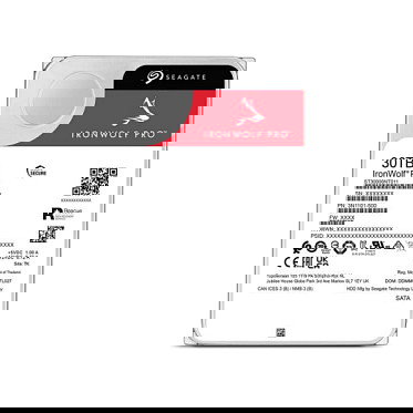 Seagate IronWolf Pro ST30000NT011 Disco Duro HDD 30TB 7200RPM 512MB SATA III 3.5" Seagate IronWolf Pro ST30000NT011 Disco Duro HDD 30TB 7200RPM 512MB SATA III 3.5"