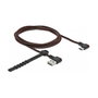 DeLOCK Cable EASY-USB 2.0 USB Tipo-A a USB Tipo-C™ de 1,5 m, Angular, Negro