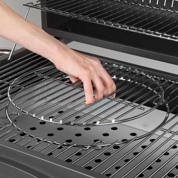 Color Baby Barbacoa Carbon Con Ruedas 102X65X104Cm