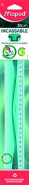Regla Maped 30 Cms Irrompible Flex