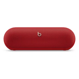 Beats by Apple Beats Pill Altavoz Portátil Bluetooth, Resistente al Agua y Polvo IP67, 24h Autonomía, Color Rojo Statement Red, Estéreo, USB-C