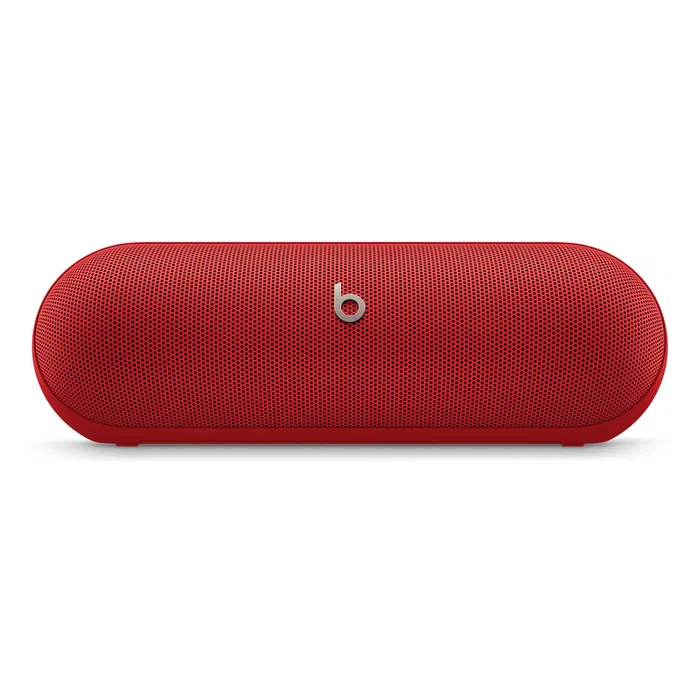 Beats by Apple Beats Pill Altavoz Portátil Bluetooth, Resistente al Agua y Polvo IP67, 24h Autonomía, Color Rojo Statement Red, Estéreo, USB-C