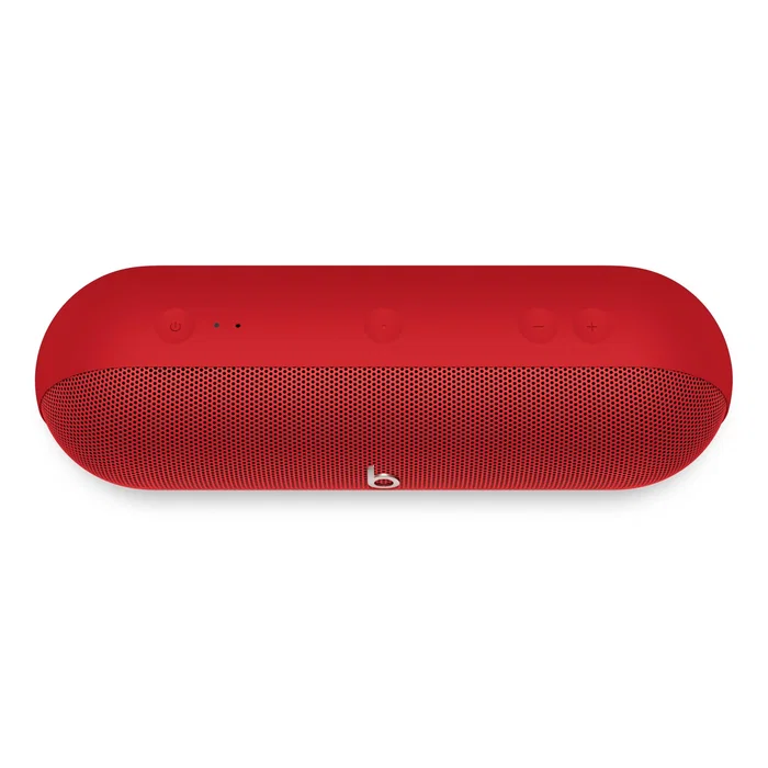 Beats by Apple Beats Pill Altavoz Portátil Bluetooth, Resistente al Agua y Polvo IP67, 24h Autonomía, Color Rojo Statement Red, Estéreo, USB-C