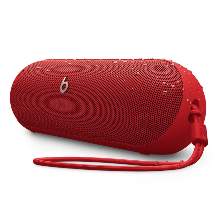 Beats by Apple Beats Pill Altavoz Portátil Bluetooth, Resistente al Agua y Polvo IP67, 24h Autonomía, Color Rojo Statement Red, Estéreo, USB-C