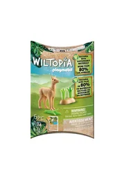 Playmobil Alpaca Joven 71064 Wiltopia, desde 4 años, Beige, Verde