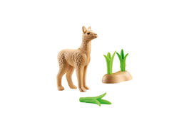 Playmobil 71064 Wiltopia - Figura de Juguete Alpaca Joven, Wonderful Planet, Edad Recomendada: 4 a 10 Años, Multicolor, Incluye 6 Piezas