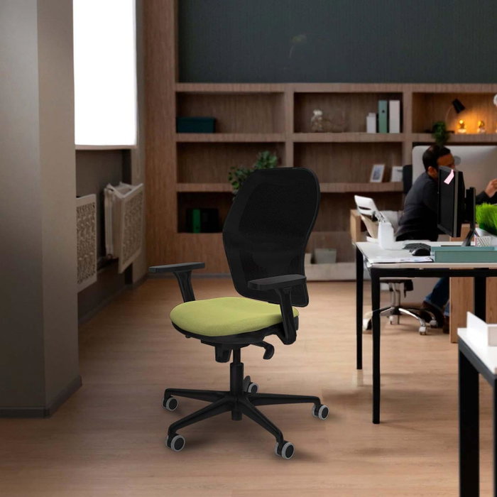 PIQUERAS Y CRESPO Silla de oficina Jorquera Turquesa y Negro