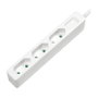 LogiLink LPS229 Regleta de enchufes de 3 salidas, 1,5 m, Blanco
