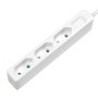 LogiLink LPS229 Regleta de enchufes de 3 salidas, 1,5 m, Blanco