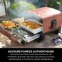 Ninja Horno de pizza eléctrico 8 en 1 OO101EU Placa pro-heat Piedra para pizza 6 posiciones