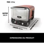 Ninja Horno de pizza eléctrico 8 en 1 OO101EU Placa pro-heat Piedra para pizza 6 posiciones