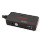 ROLINE 12041098 Hub USB 3.2 Gen 1 4 Puertos con Repeater, Negro, Cable 10m