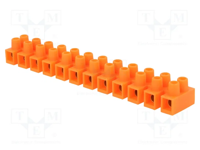 PAWBOL Bloque de bornas de alimentación 76A 400V naranja PAWBOL Bloque de bornas de alimentación 76A 400V naranja