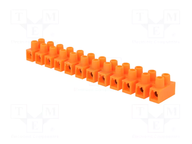 PAWBOL Bloque de bornas de alimentación 76A 400V naranja PAWBOL Bloque de bornas de alimentación 76A 400V naranja