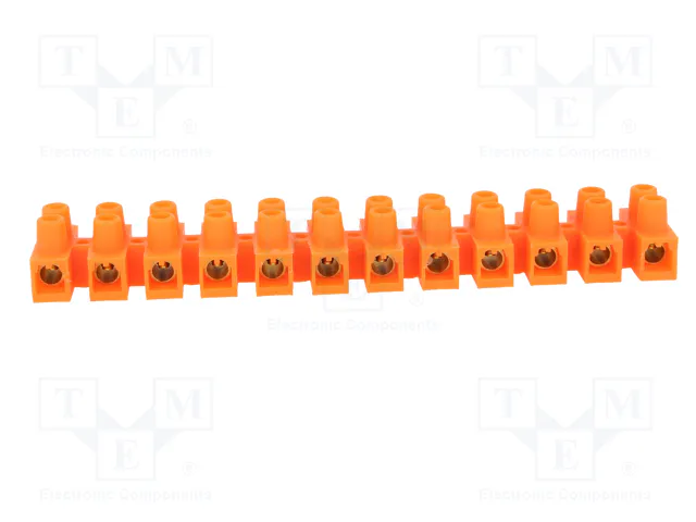 PAWBOL Bloque de bornas de alimentación 76A 400V naranja PAWBOL Bloque de bornas de alimentación 76A 400V naranja