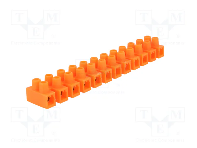 PAWBOL Bloque de bornas de alimentación 76A 400V naranja PAWBOL Bloque de bornas de alimentación 76A 400V naranja